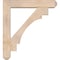 Ekena Millwork Merced Craftsman Smooth Bracket w/ Offset Brace, Douglas Fir, 7 1/2"W x 40"D x 44"H BKT0806X40X44MRC04SDF - alternate 2